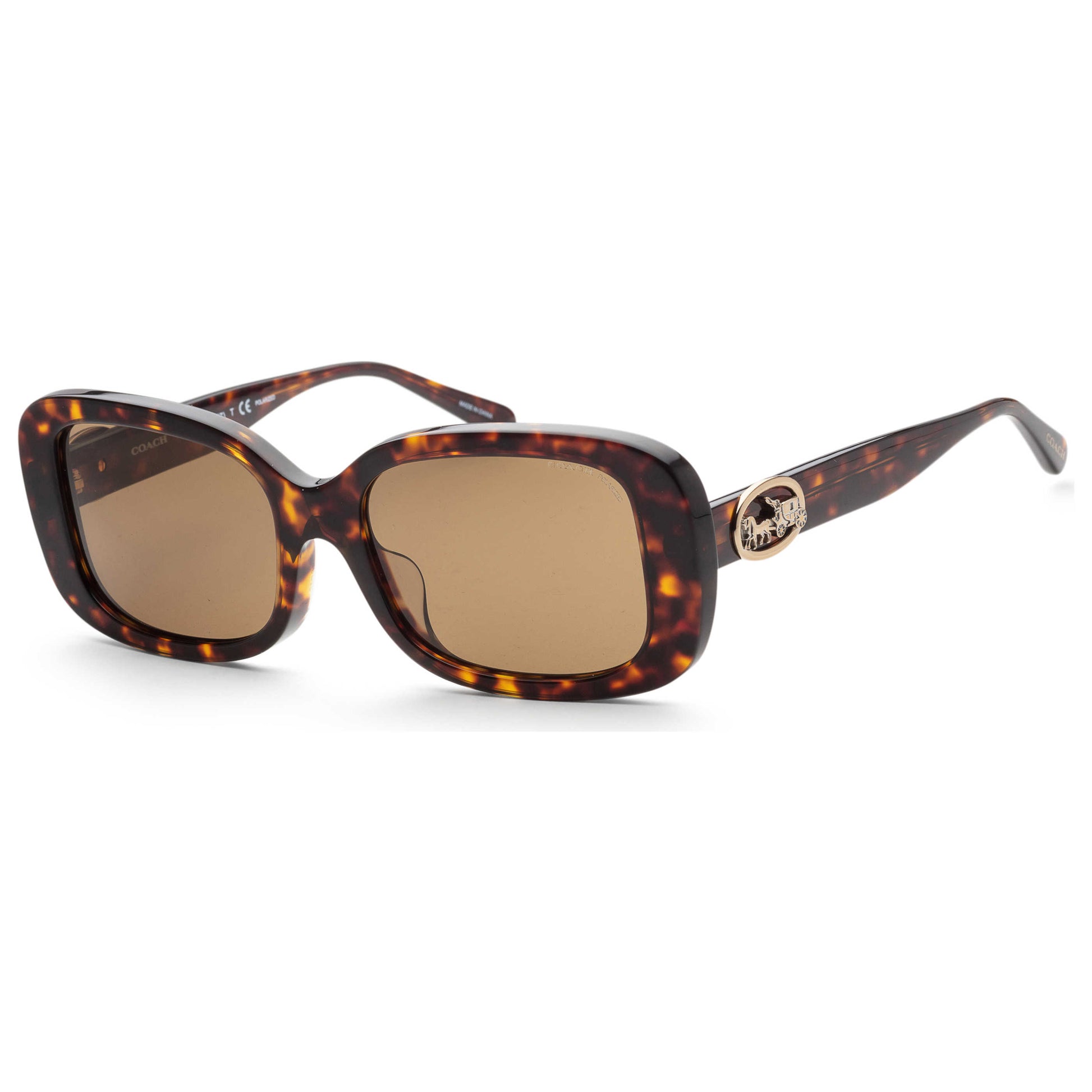 Front view of Coach Fashion Women's Sunglasses HC8330F-512083-56