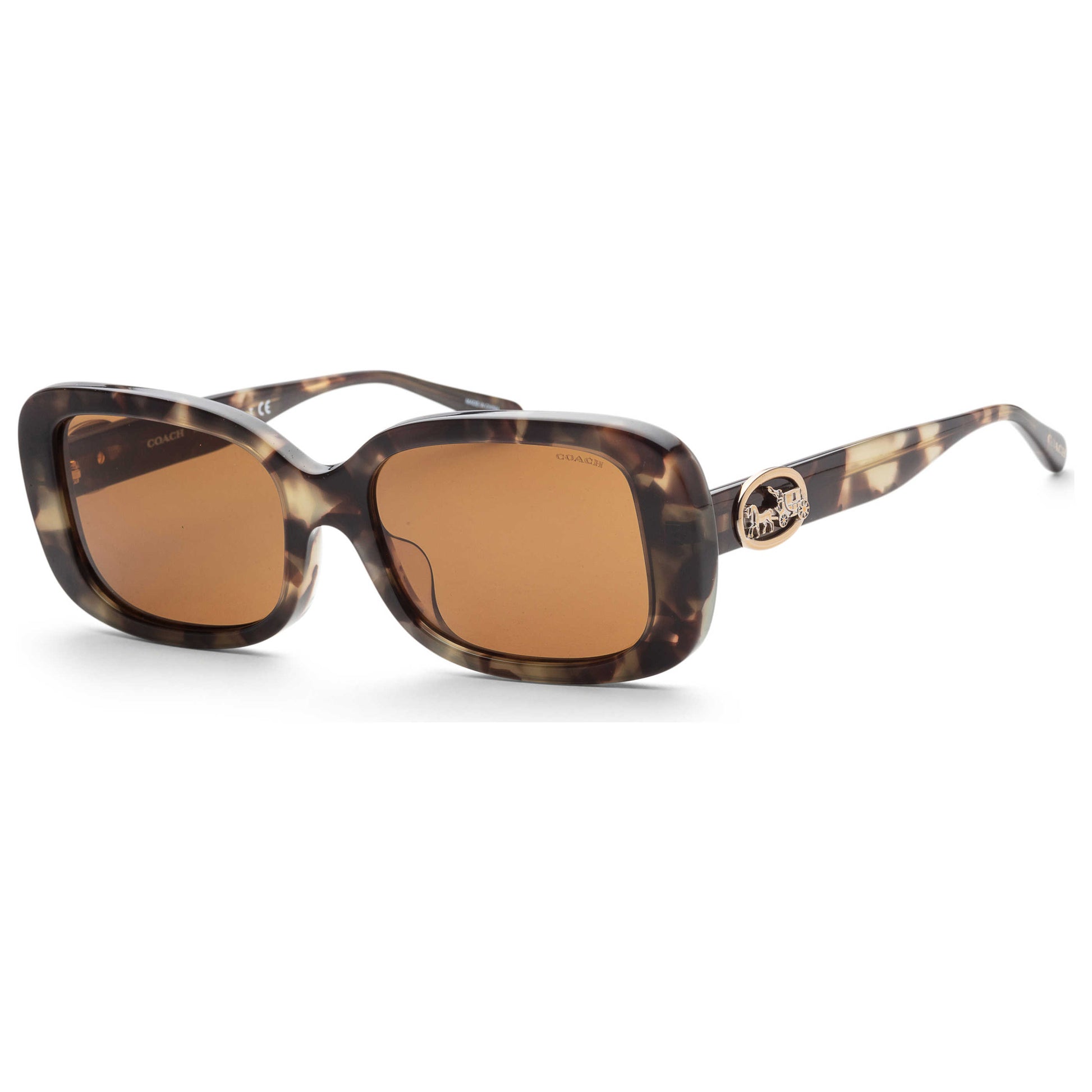 Front view of Coach Fashion Women's Sunglasses HC8330F-559273-56