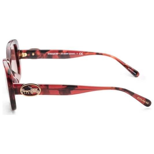 Left view of Coach Fashion Women's Sunglasses HC8330F-565869-56