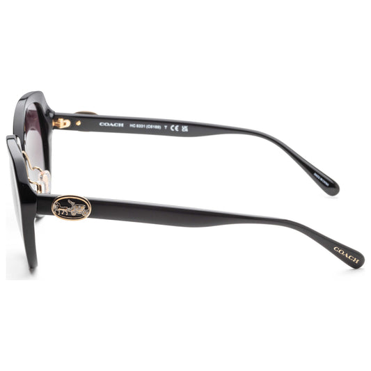 Left view of Coach Fashion Women's Sunglasses HC8331-50028G