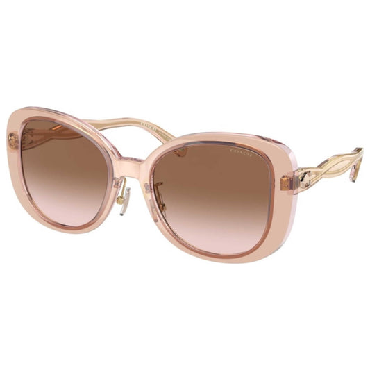 Front view of Coach Fashion Women's Sunglasses HC8333-568013-53