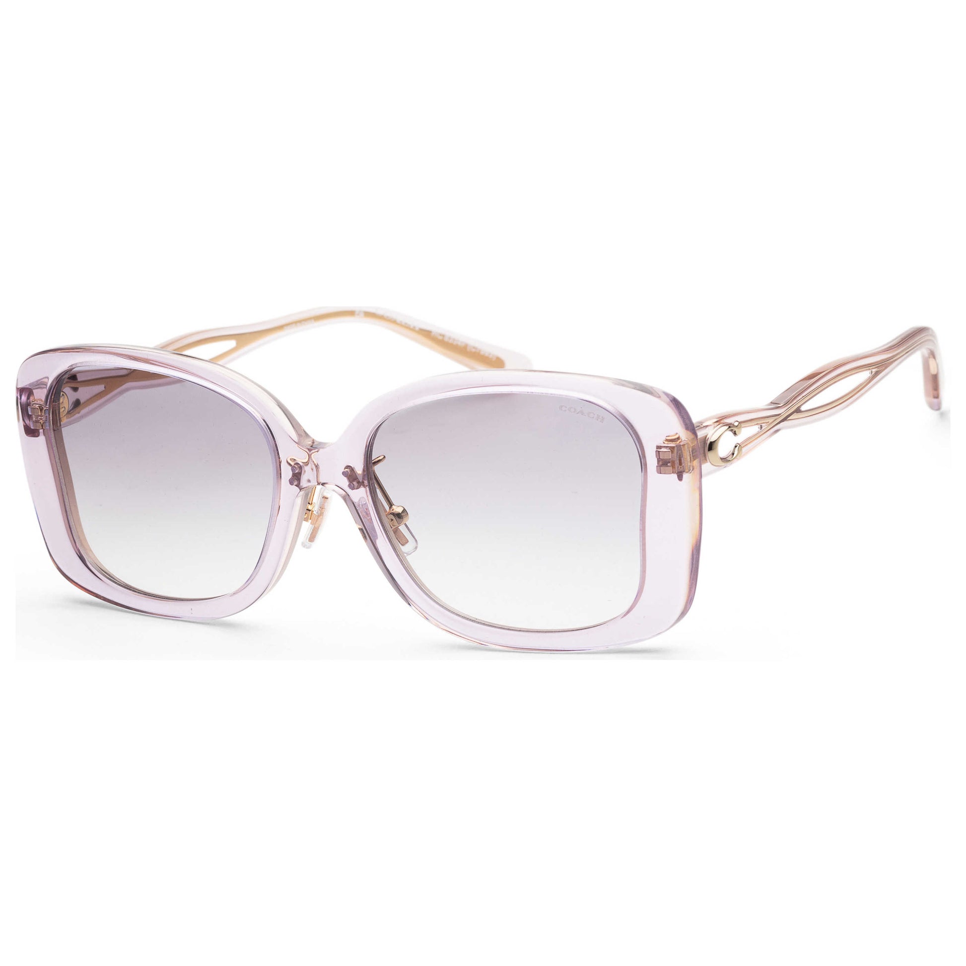 Front view of Coach Fashion Women's Sunglasses HC8334F-567911-55