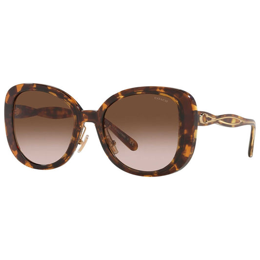 Front view of Coach Fashion Women's Sunglasses HC8334U-512013-53