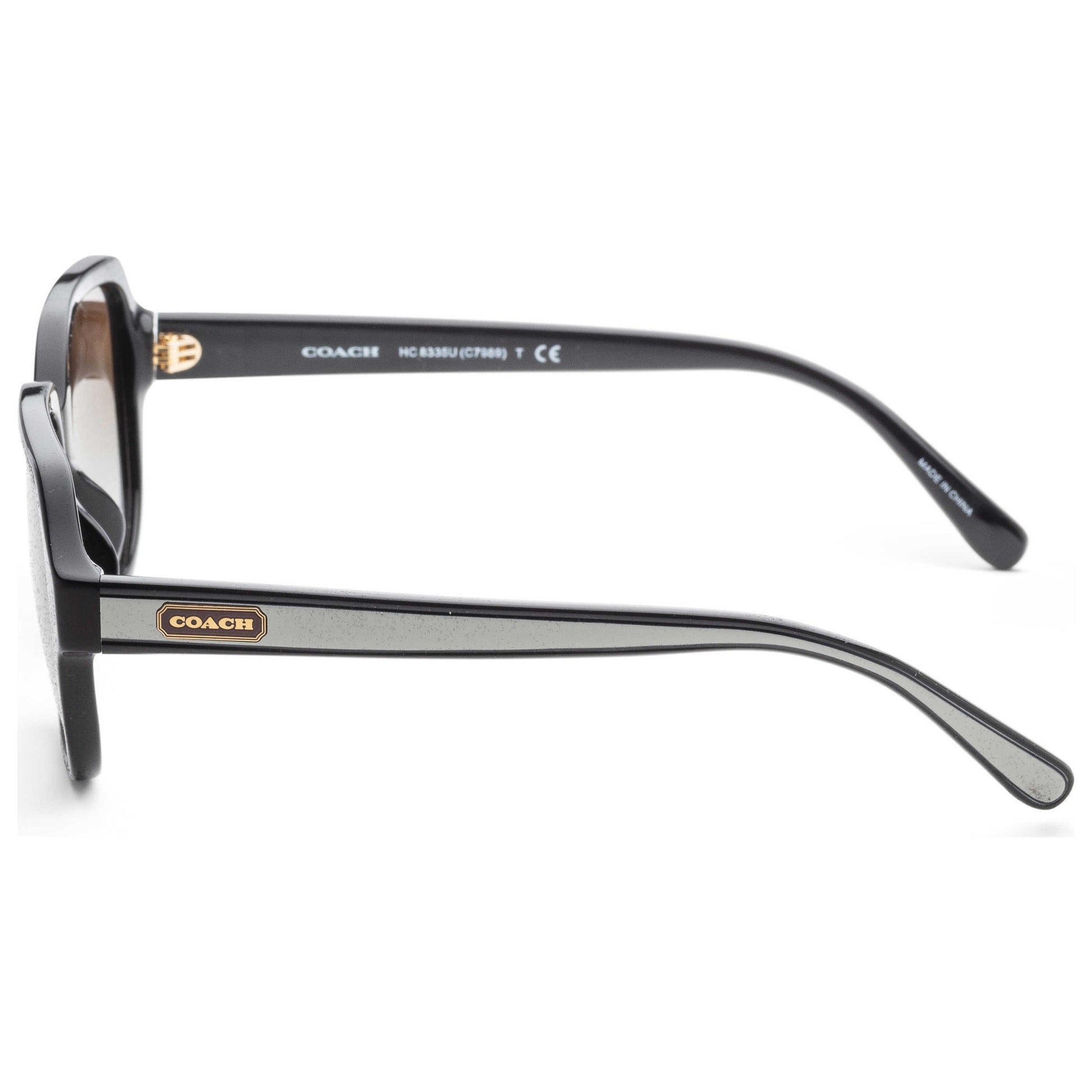 Left view of Coach Fashion Women's Sunglasses HC8335U-50027Z-53