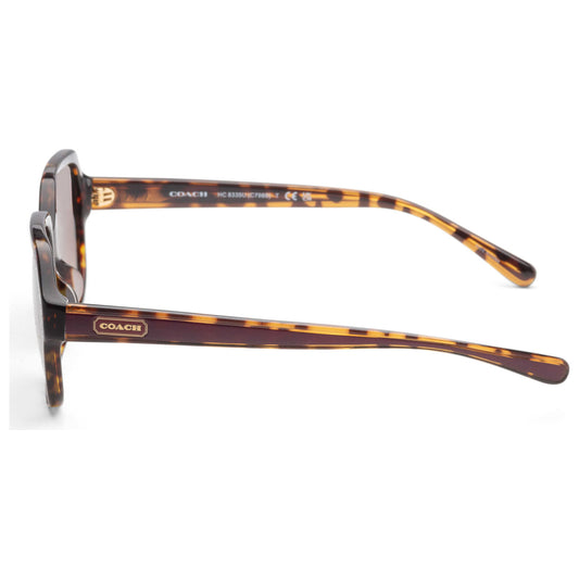 Left view of Coach Fashion Women's Sunglasses HC8335U-512013-53