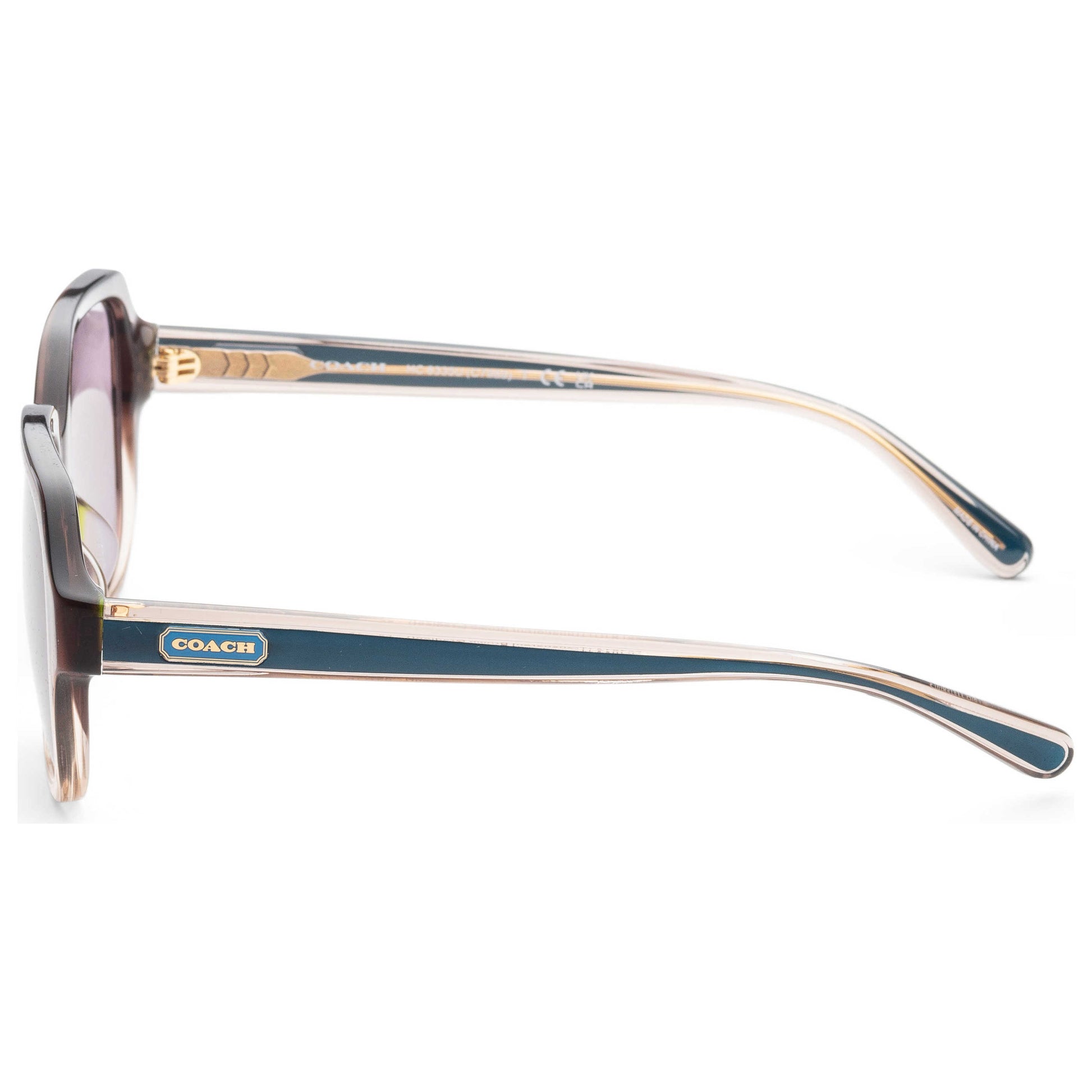 Left view of Coach Fashion Women's Sunglasses HC8335U-56781A