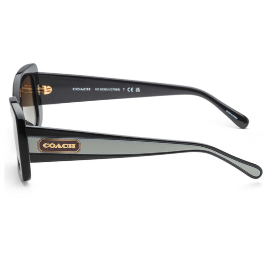 Left view of Coach Fashion Women's Sunglasses HC8336U-50027Z