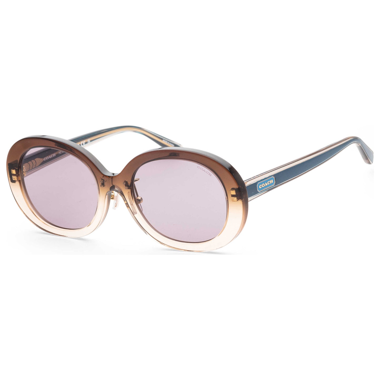 Front view of Coach Fashion Women's Sunglasses HC8337F-56781A-55