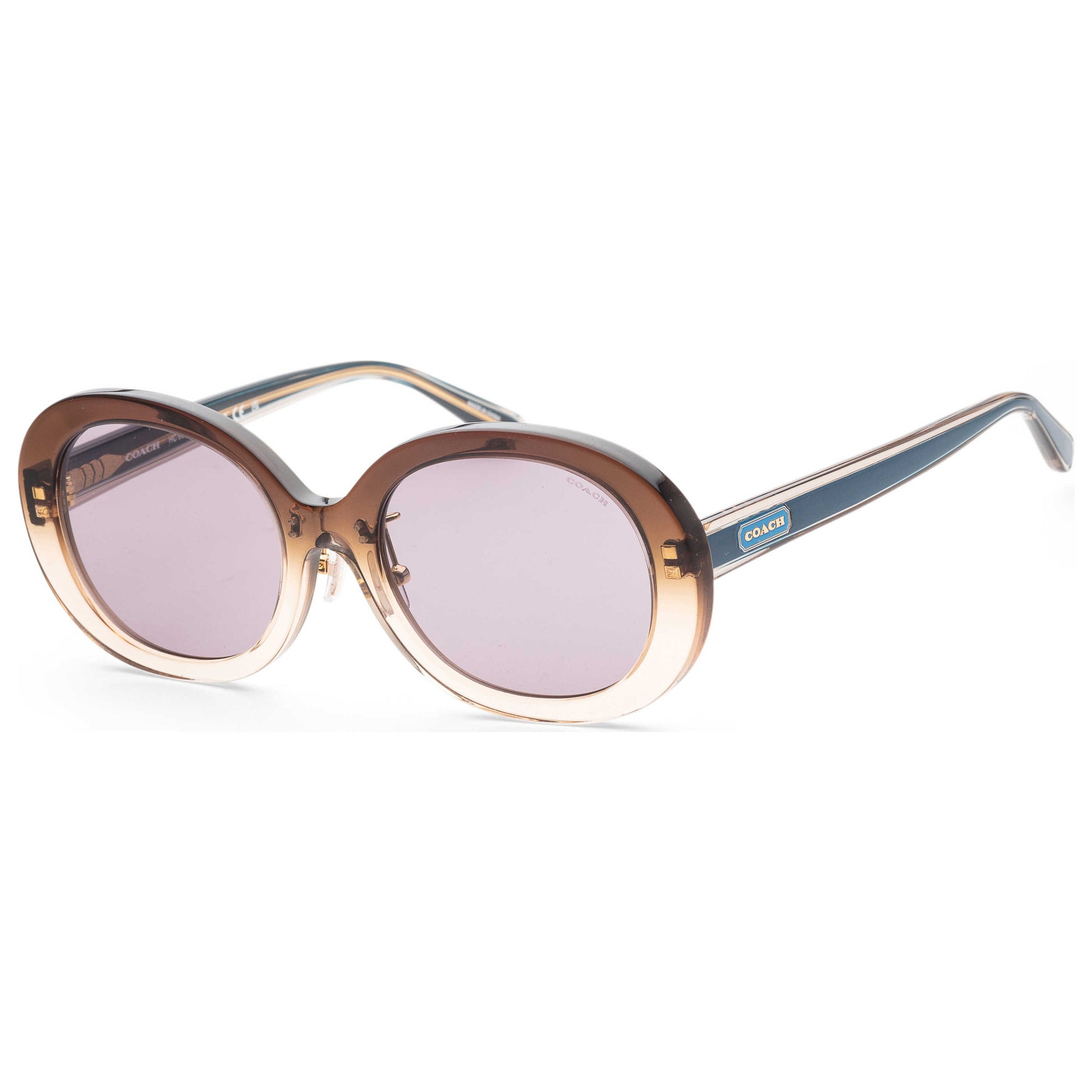 Front view of Coach Fashion Women's Sunglasses HC8337F-56781A-55