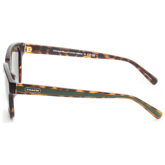 Left view of Coach Fashion Men's Sunglasses HC8340U-512071-53
