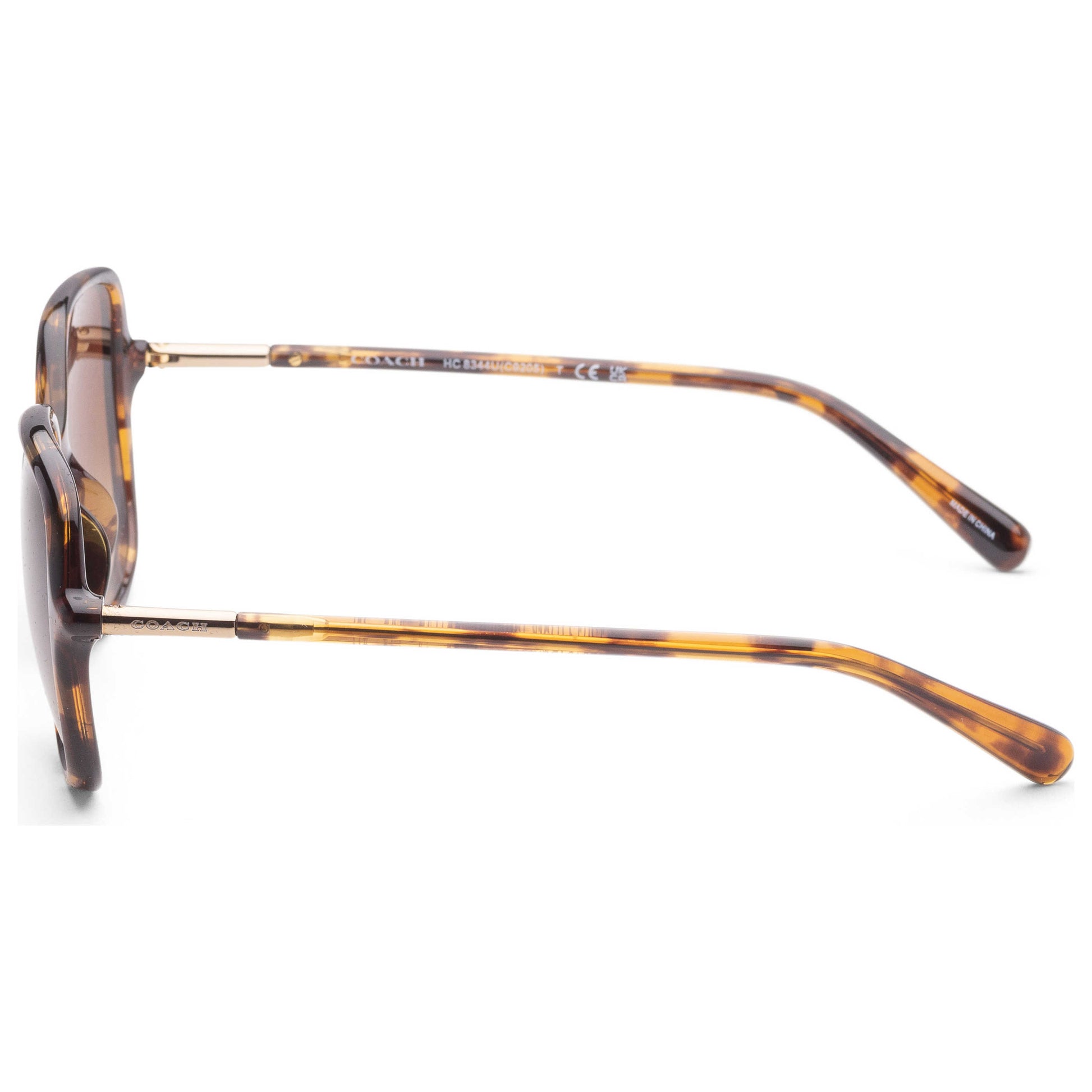 Left view of Coach Fashion Women's Sunglasses HC8344U-512013