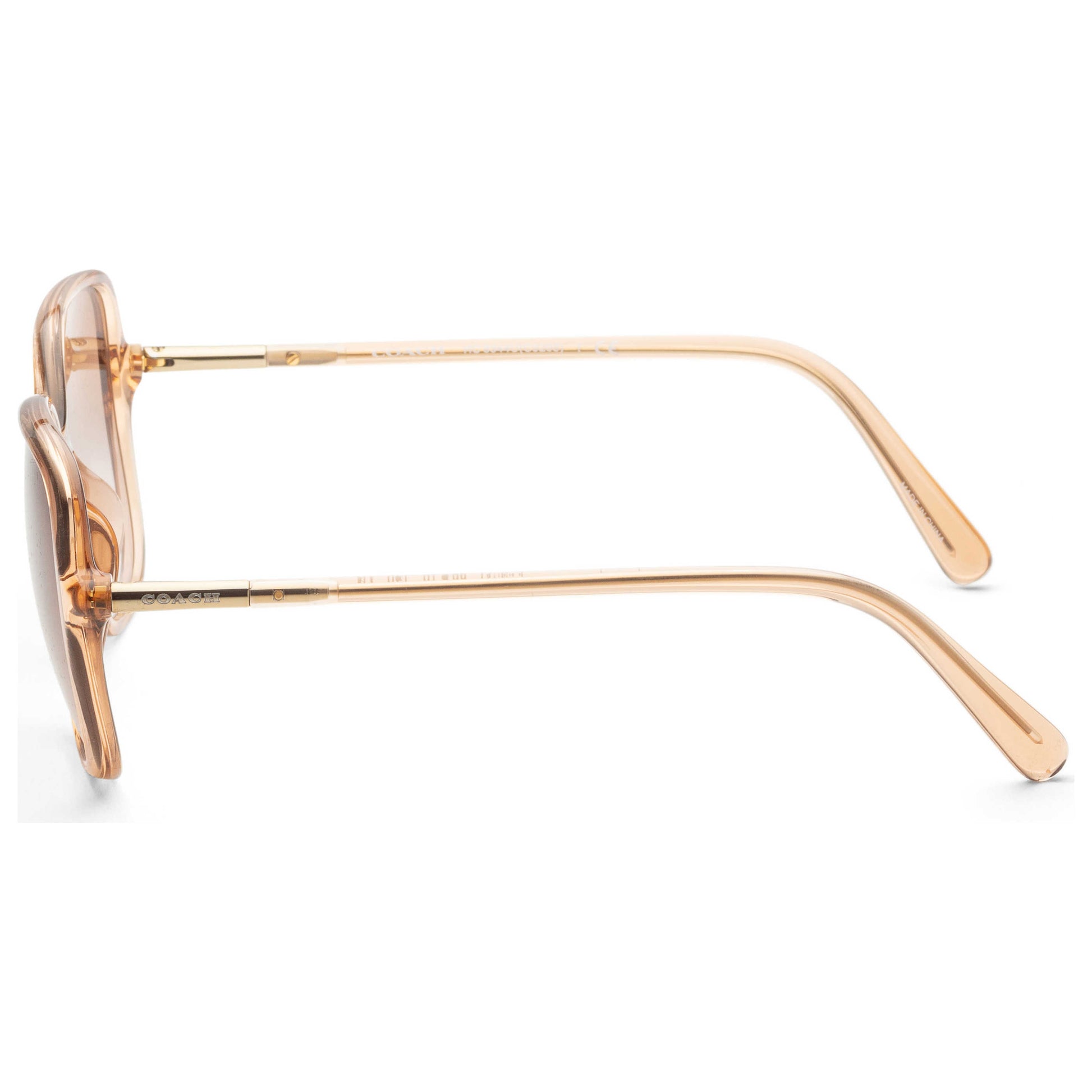 Left view of Coach Fashion Women's Sunglasses HC8344U-556113