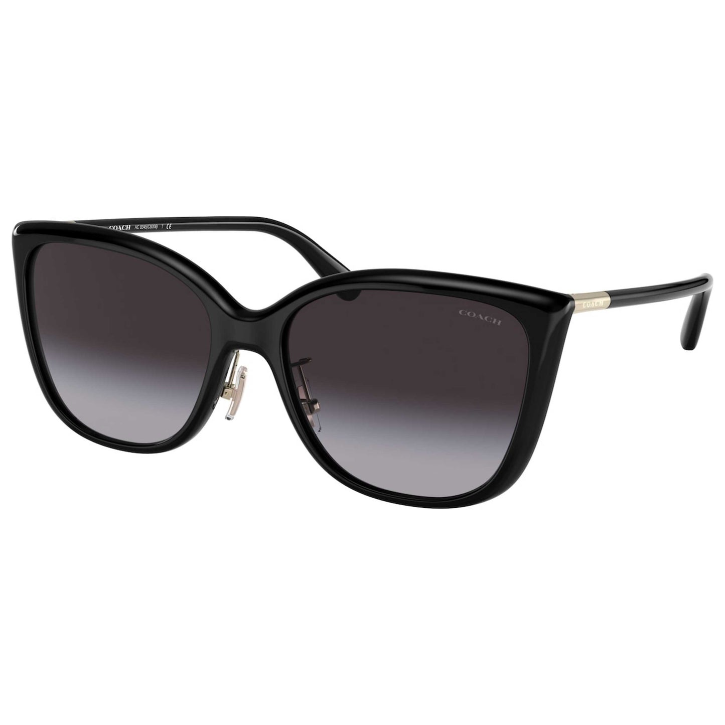 Front view of Coach Fashion Women's Sunglasses HC8345-50028G-57