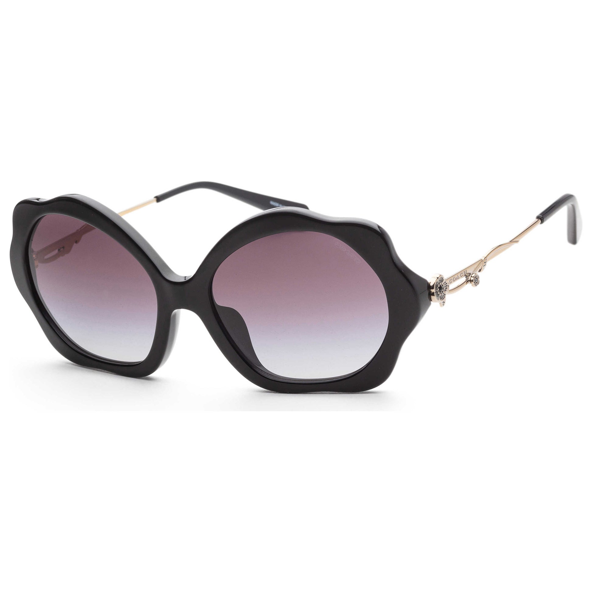 Front view of Coach Fashion Women's Sunglasses HC8346BU-50028G-55