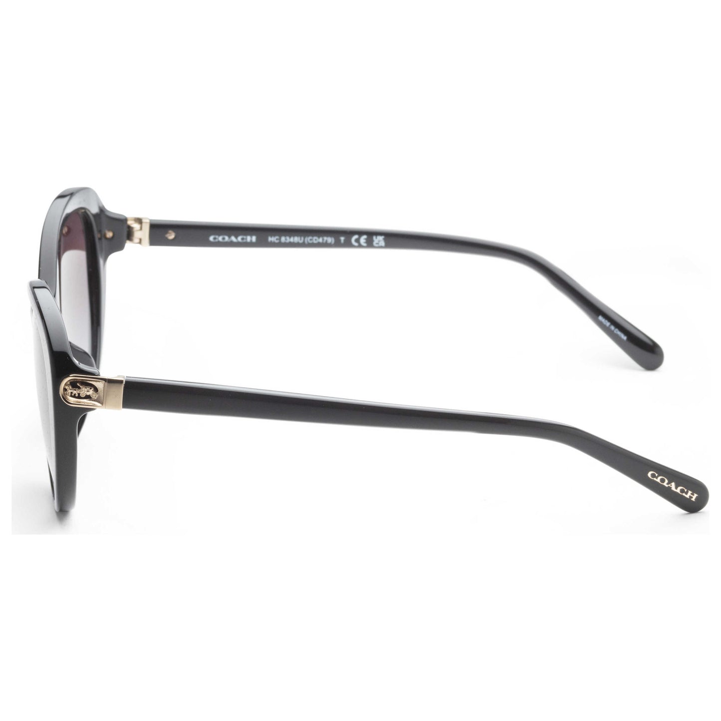 Left view of Coach Fashion Women's Sunglasses HC8348U-50028G-56