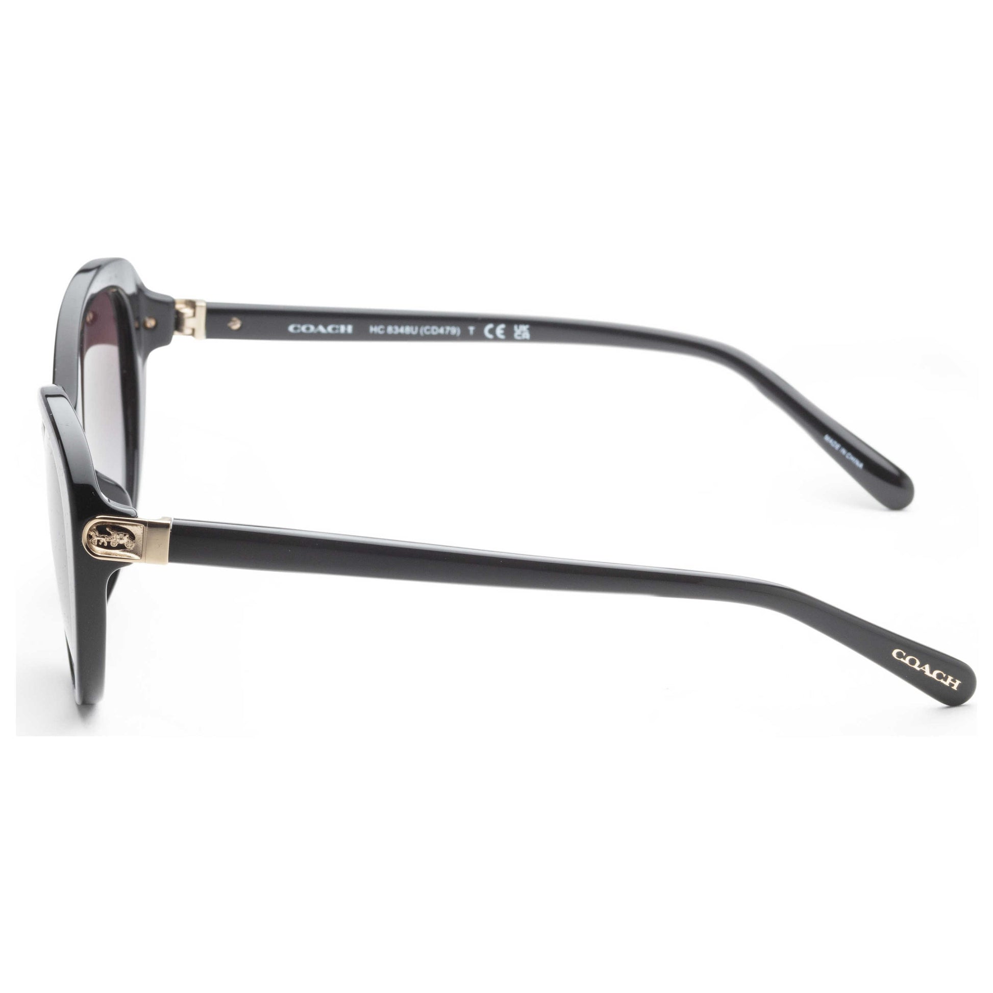 Left view of Coach Fashion Women's Sunglasses HC8348U-50028G-56