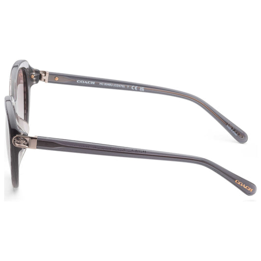 Left view of Coach Fashion Women's Sunglasses HC8348U-57103B-56