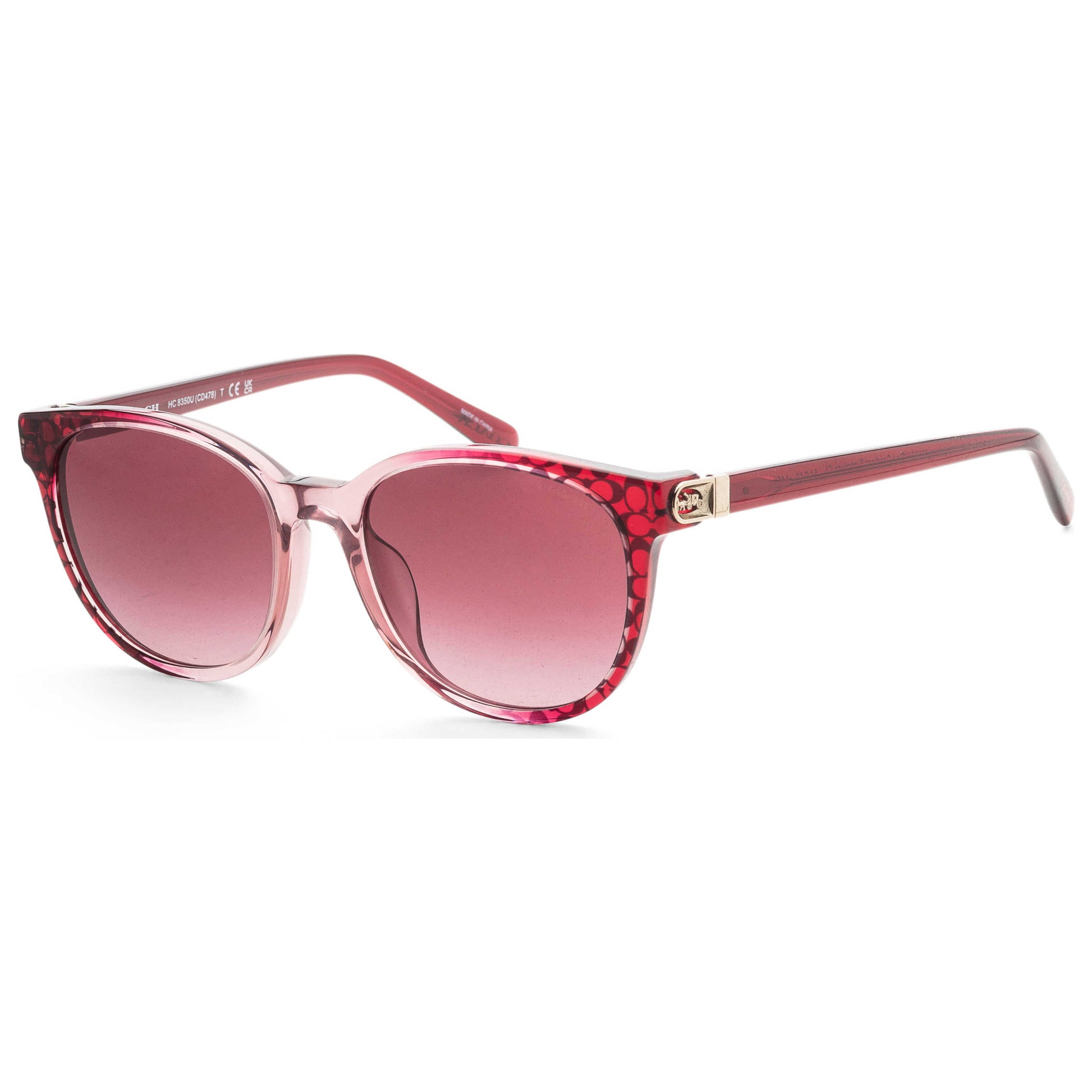 Front view of Coach Fashion Women's Sunglasses HC8350U-57098H-54