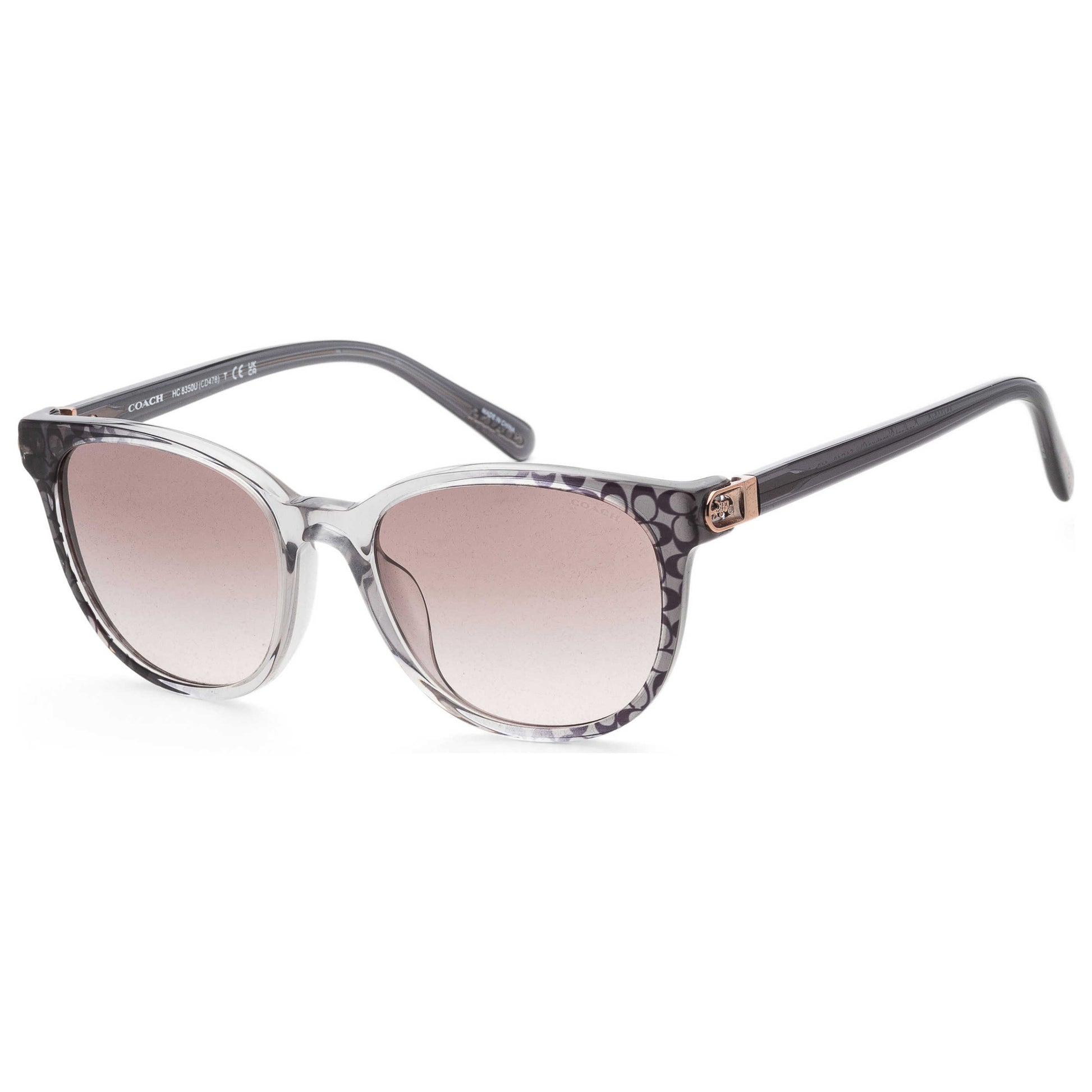 Front view of Coach Fashion Women's Sunglasses HC8350U-57103B-54