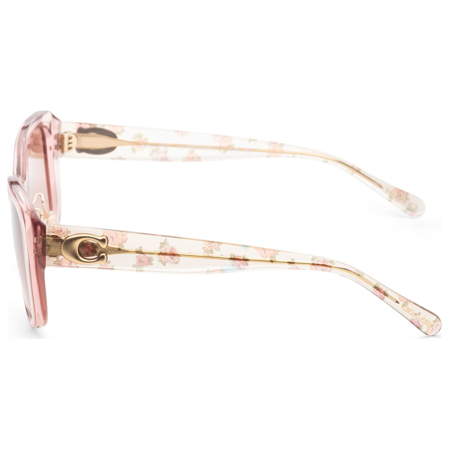 Left view of Coach Fashion Women's Sunglasses HC8352-570513-54