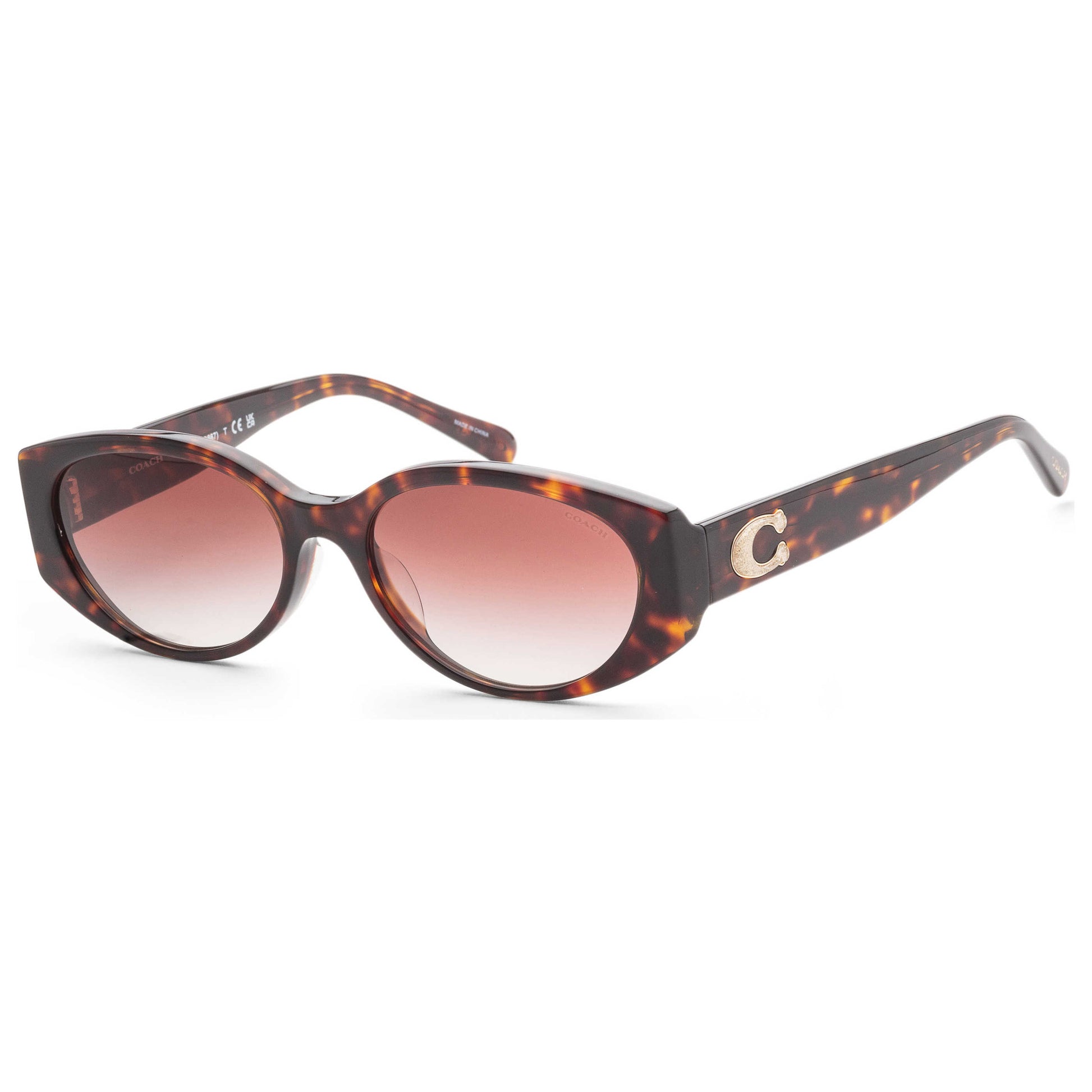 Front view of Coach Fashion Women's Sunglasses HC8353F-512013-57