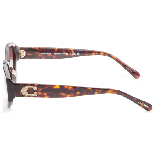 Left view of Coach Fashion Women's Sunglasses HC8353F-512013-57