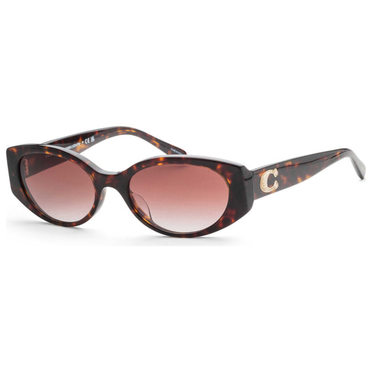 Front view of Coach Fashion Women's Sunglasses HC8353U-512013-54