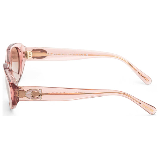 Left view of Coach Fashion Women's Sunglasses HC8353U-570513-54