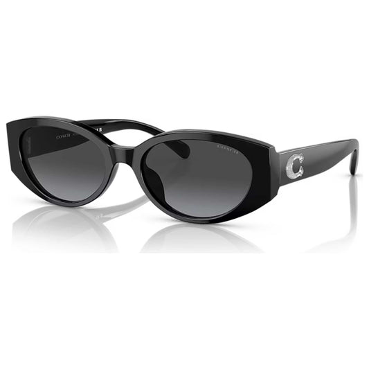 Front view of Coach Fashion Women's Sunglasses HC8353U-571480-54