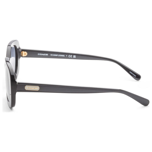 Left view of Coach Fashion Women's Sunglasses HC8358F-500280-56