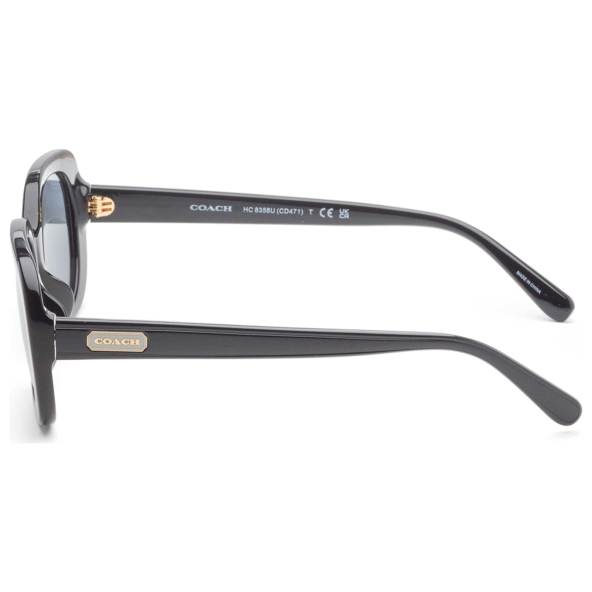 Left view of Coach Women's Sunglasses HC8358U-500280-54