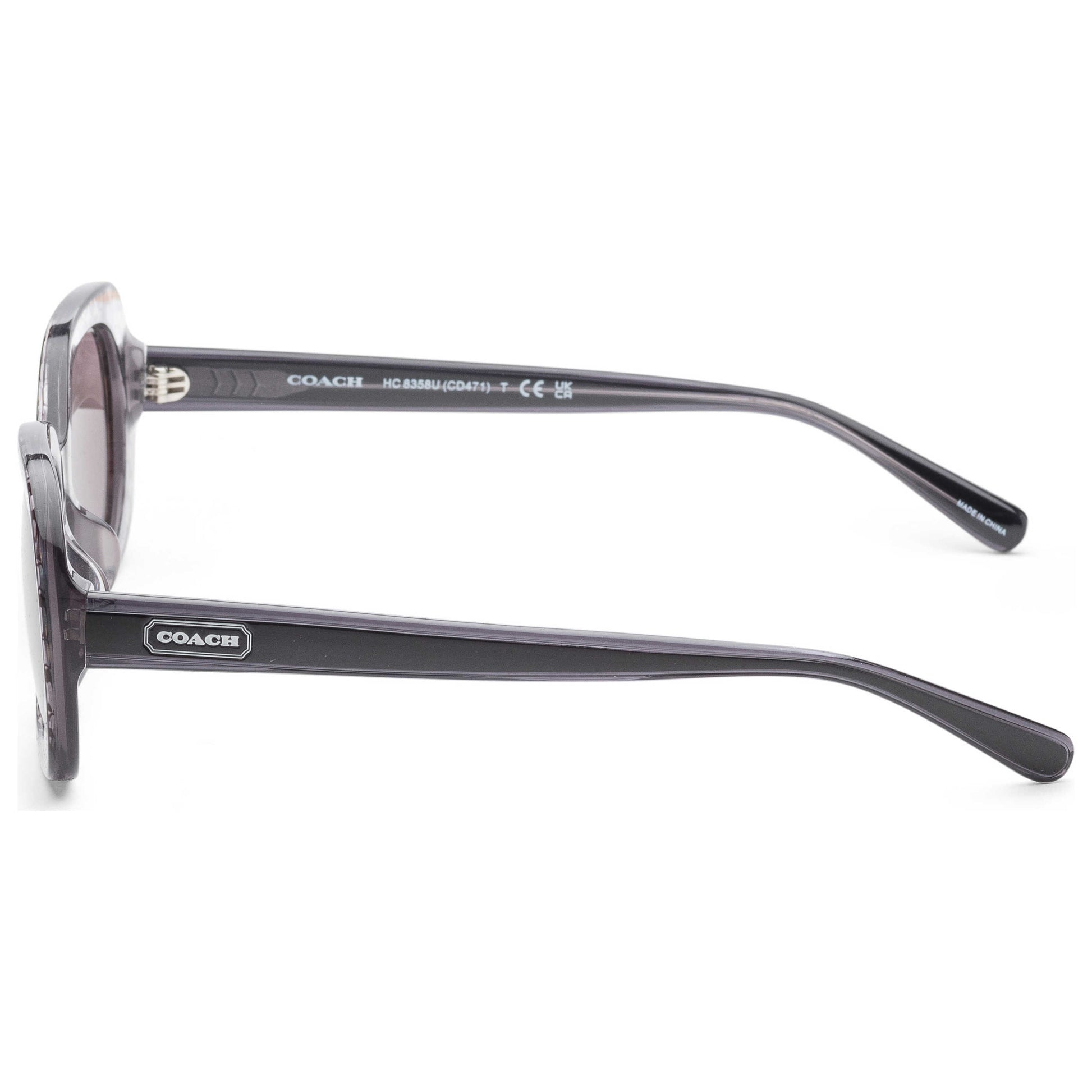 Left view of Coach Fashion Women's Sunglasses HC8358U-57337N-54