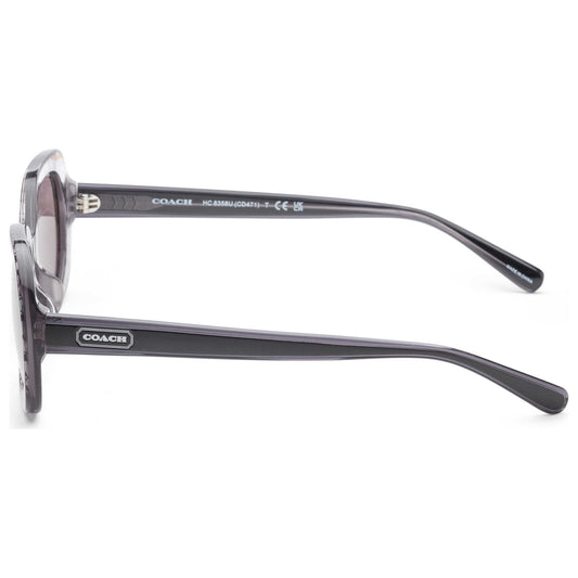 Left view of Coach Fashion Women's Sunglasses HC8358U-57337N-54