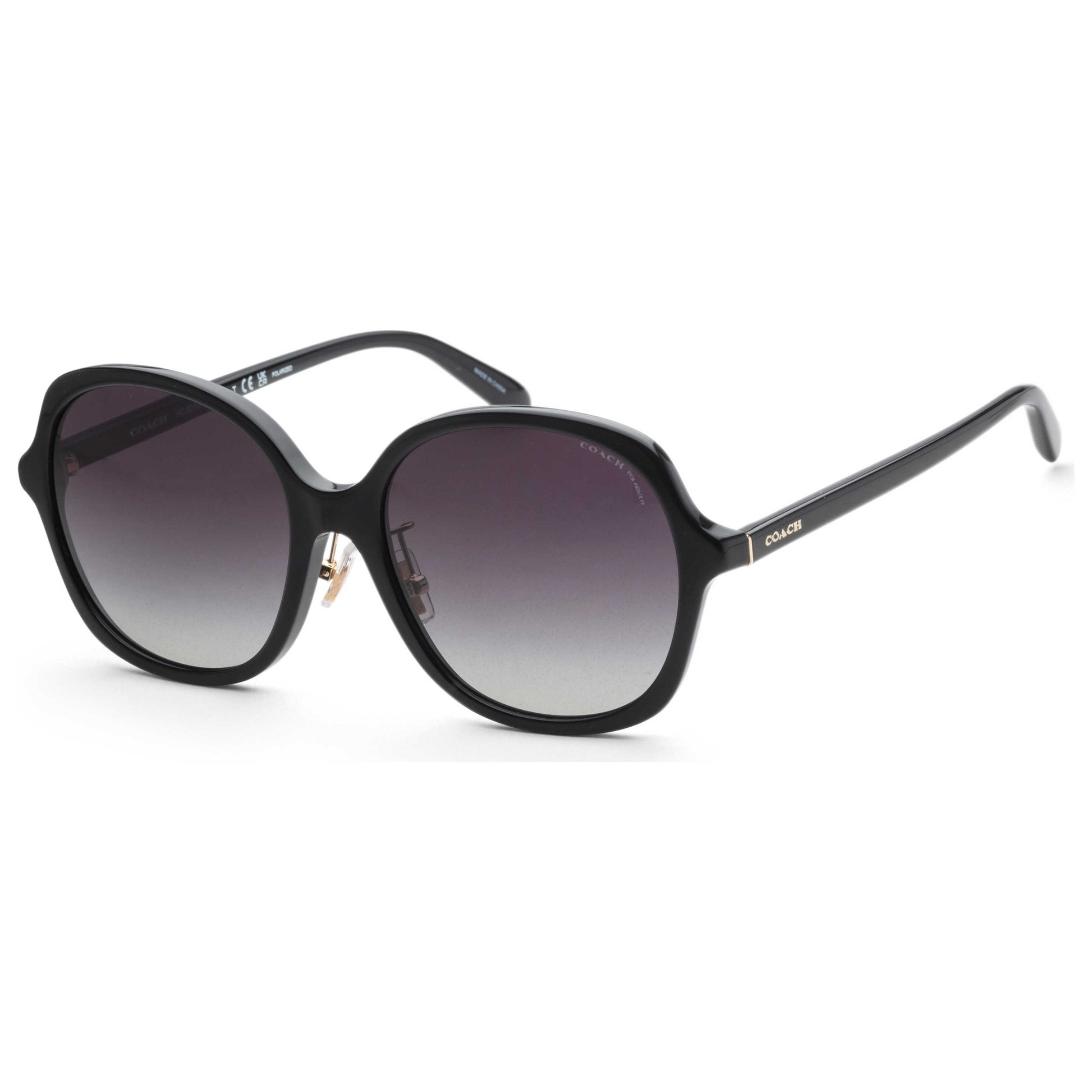 Front view of Coach Fashion Women's Sunglasses HC8360F-5002T3-58