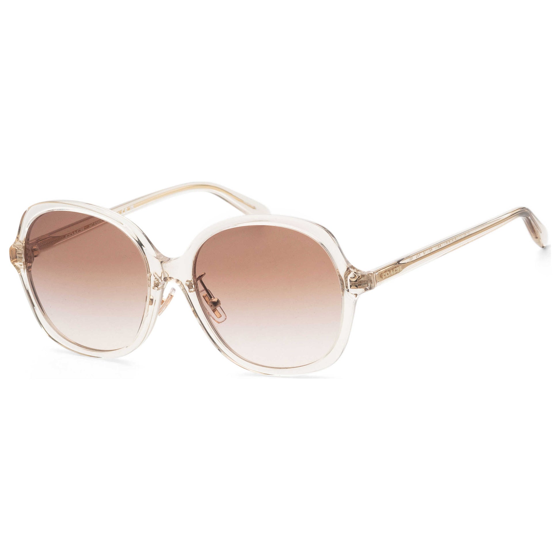 Front view of Coach Fashion Women's Sunglasses HC8360F-573613-58