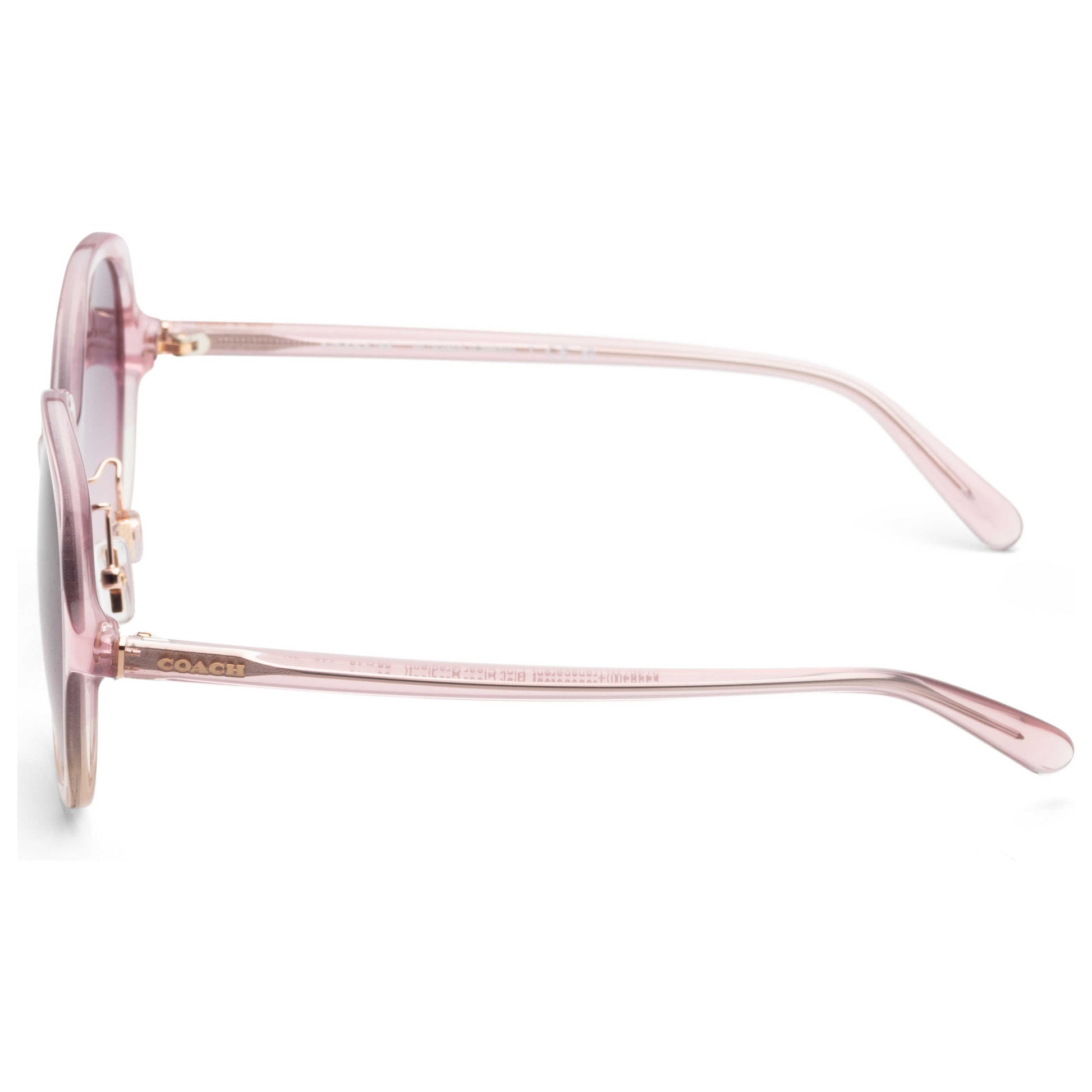 Left view of Coach Fashion Women's Sunglasses HC8360F-57387W-58