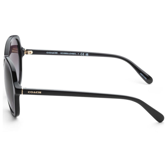 Left view of Coach Fashion Women's Sunglasses HC8360U-50028G-57