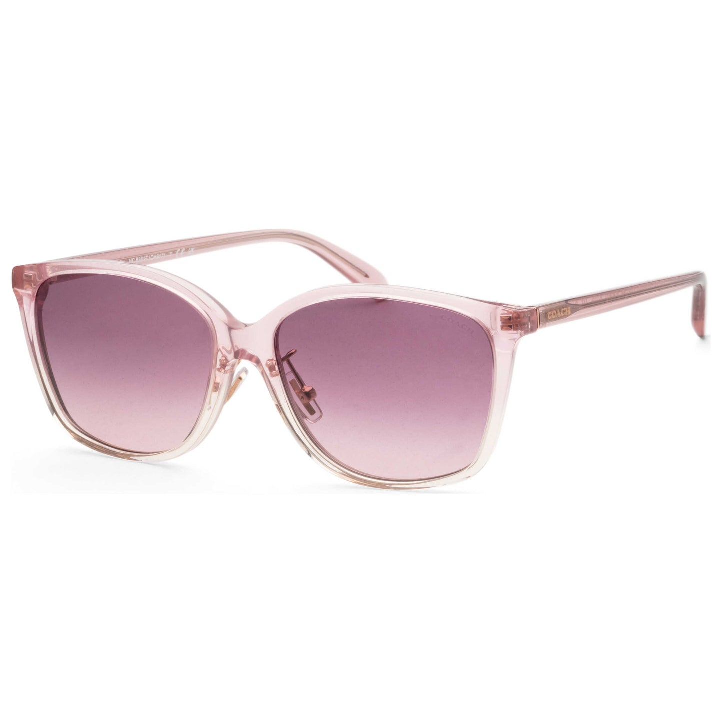 Front view of Coach Fashion Women's Sunglasses HC8361F-57387W-57
