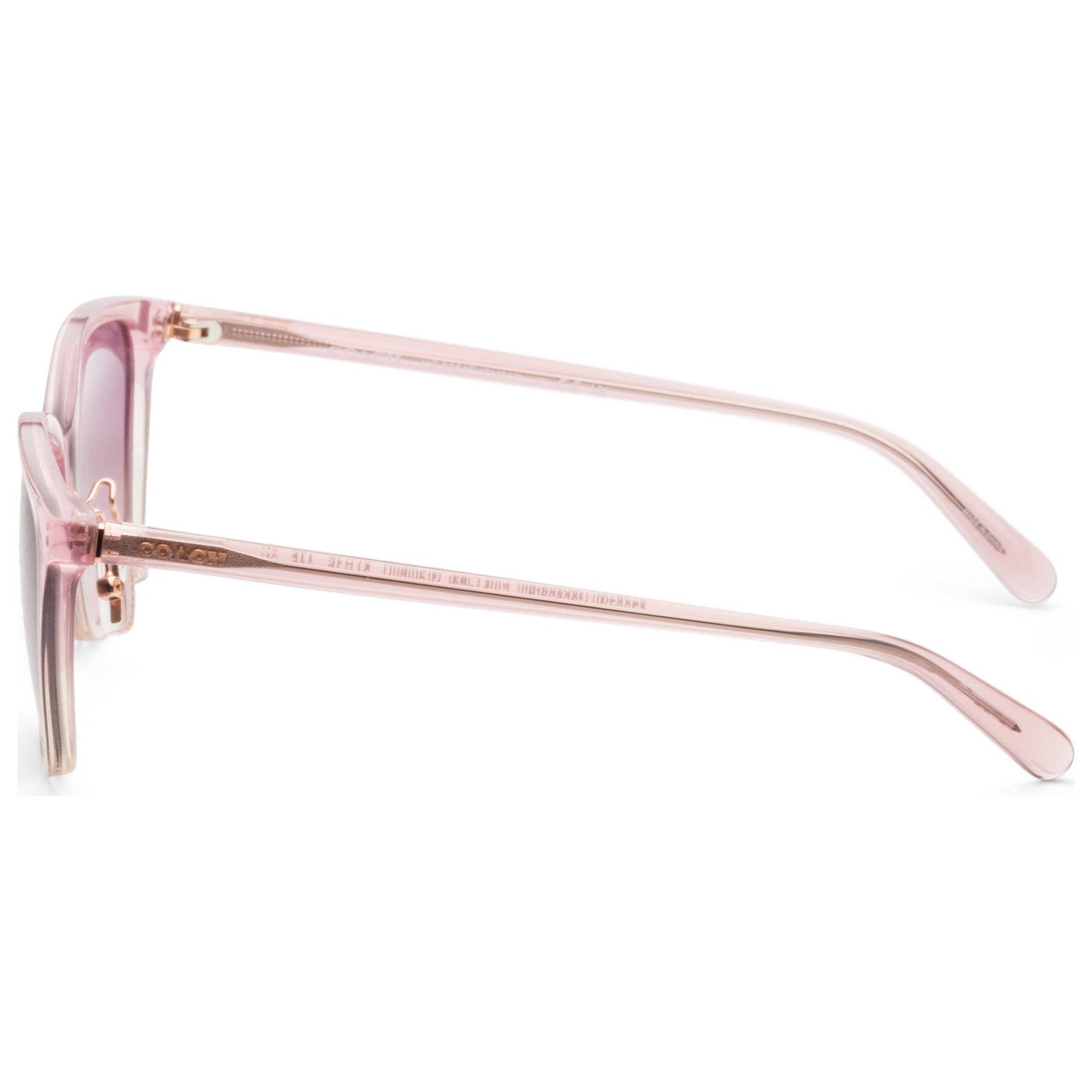 Left view of Coach Fashion Women's Sunglasses HC8361F-57387W-57