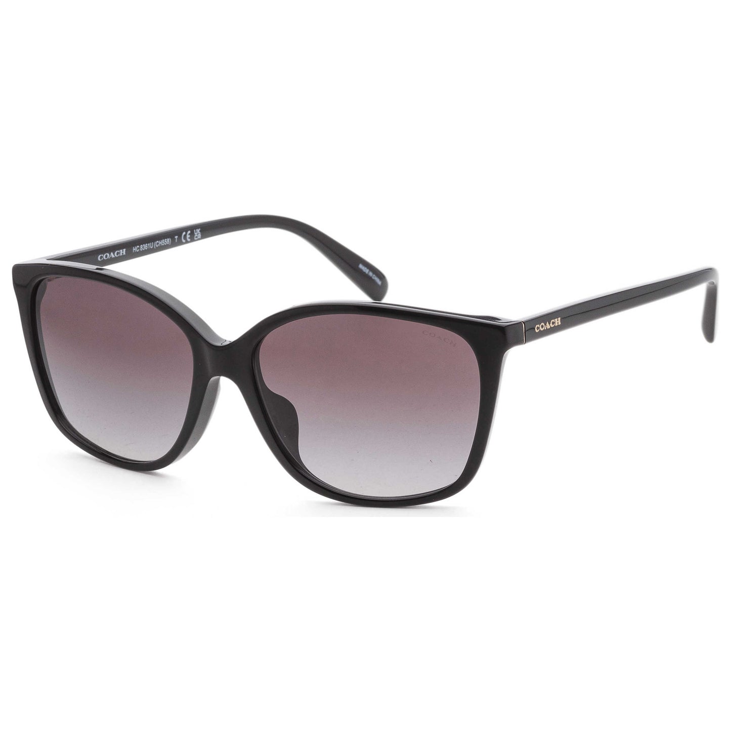 Front view of Coach Fashion Women's Sunglasses HC8361U-50028G-57