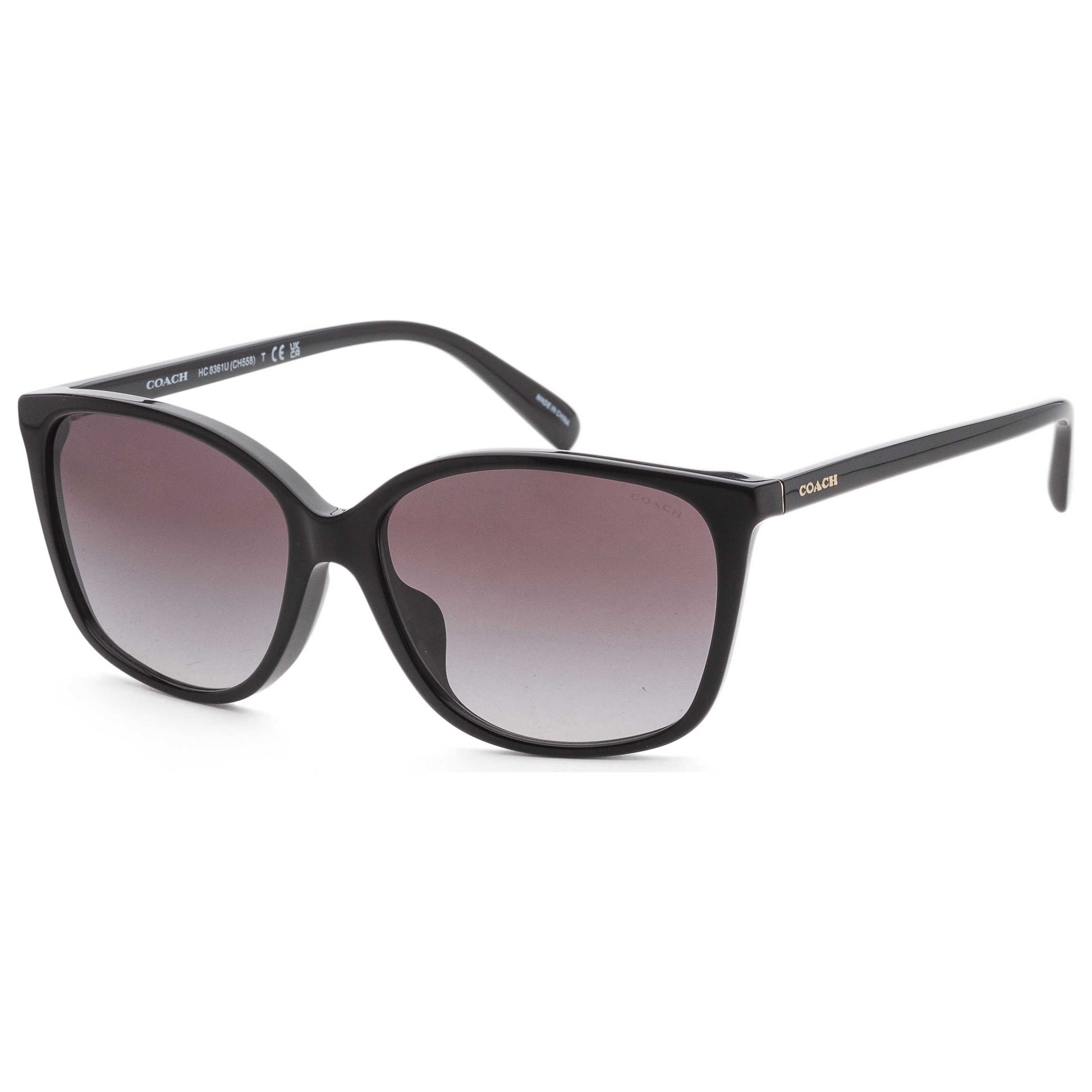 Front view of Coach Fashion Women's Sunglasses HC8361U-50028G-57