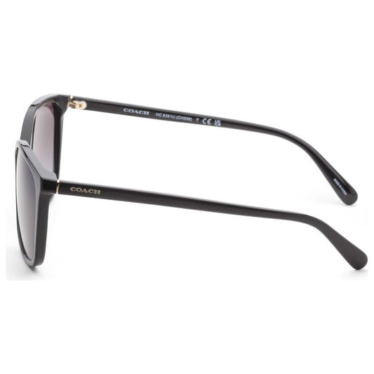 Left view of Coach Fashion Women's Sunglasses HC8361U-50028G-57