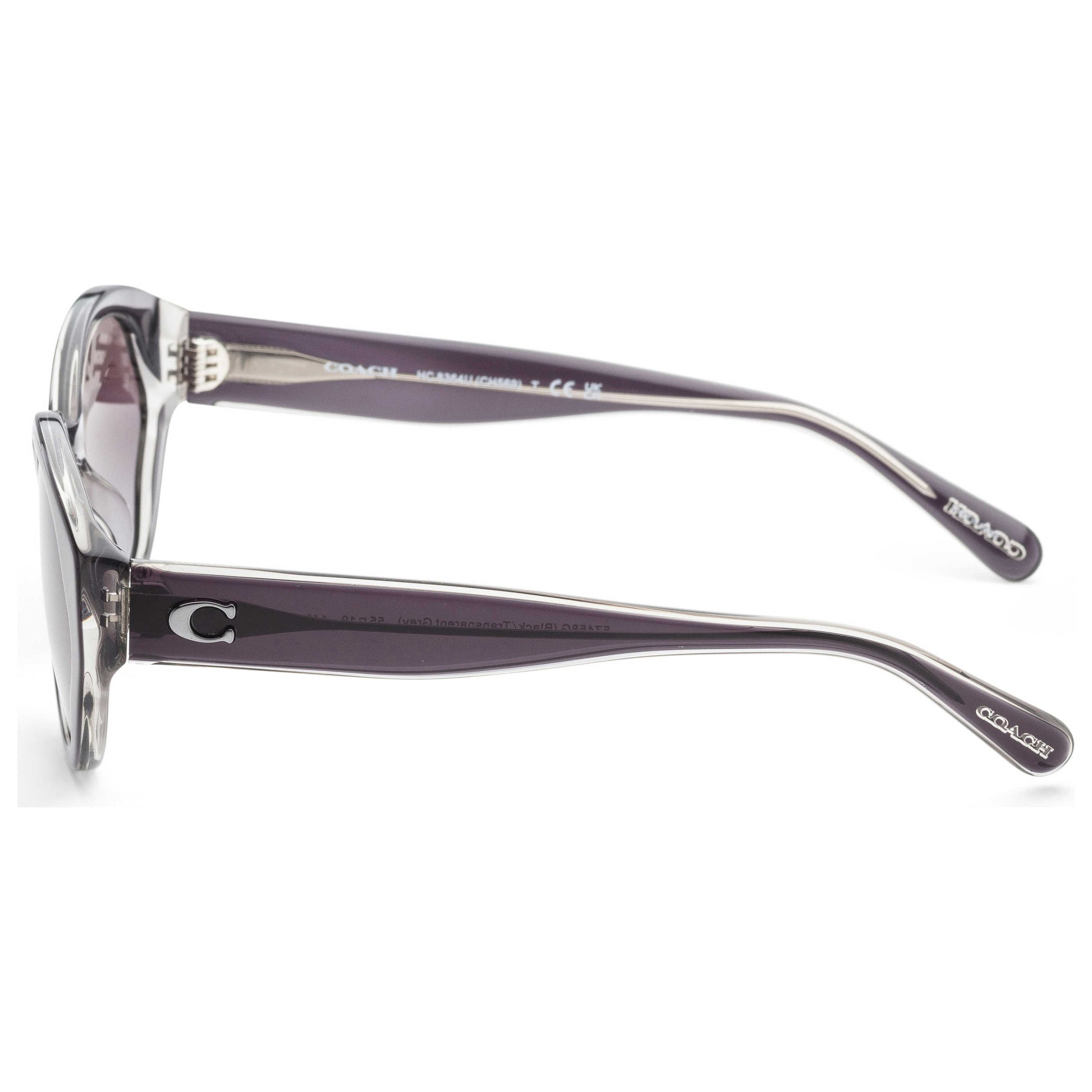 Left view of Coach Fashion Women's Sunglasses HC8364U-57458G-55