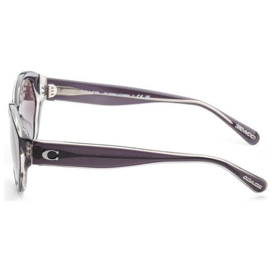Left view of Coach Fashion Women's Sunglasses HC8364U-57458G-55