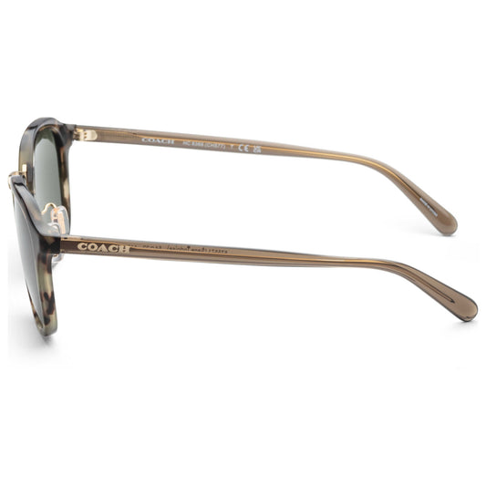 Left view of Coach Fashion Men's Sunglasses HC8366-575571-54