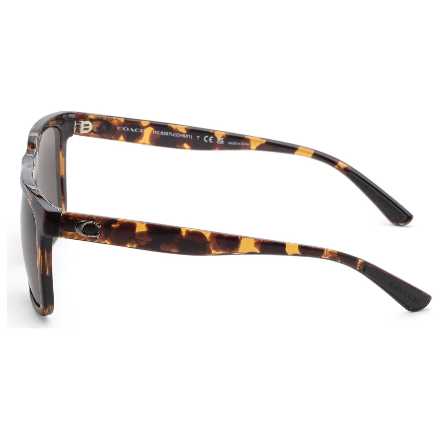 Left view of Coach Fashion Men's Sunglasses HC8367U-51203-57