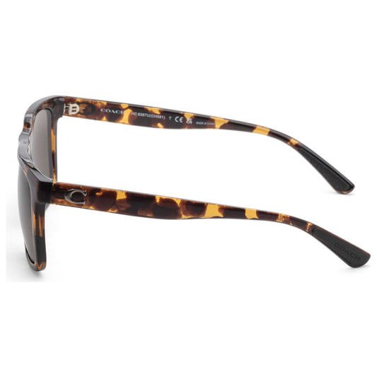 Left view of Coach Fashion Men's Sunglasses HC8367U-51203-57