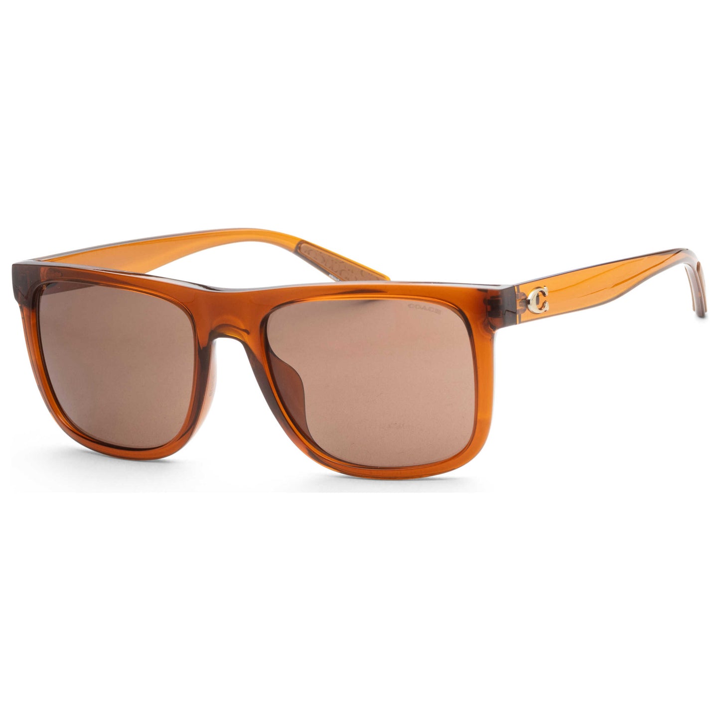 Front view of Coach Fashion Men's Sunglasses HC8367U-57593G-57