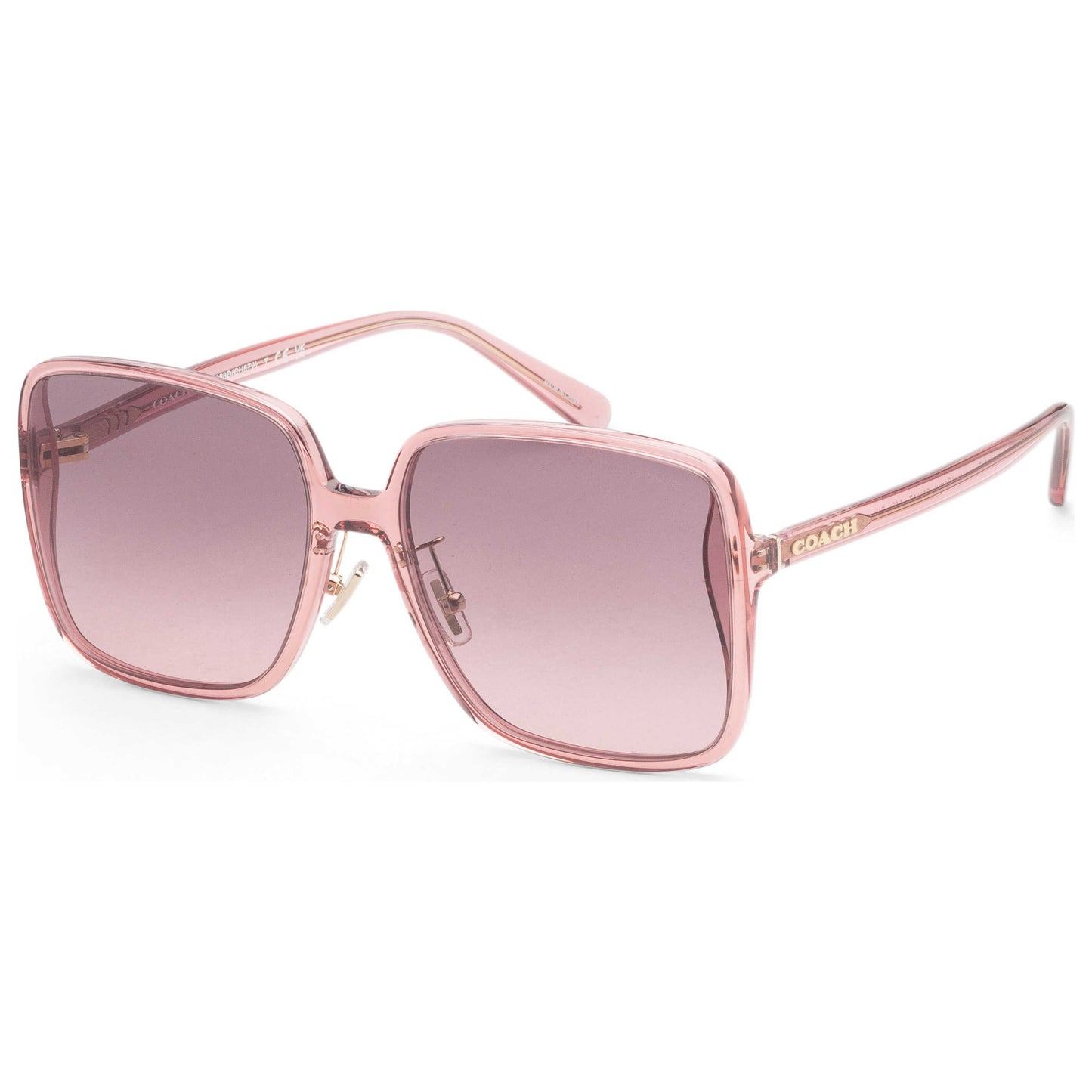 Front view of Coach Women's Sunglasses HC8368D-580046-61