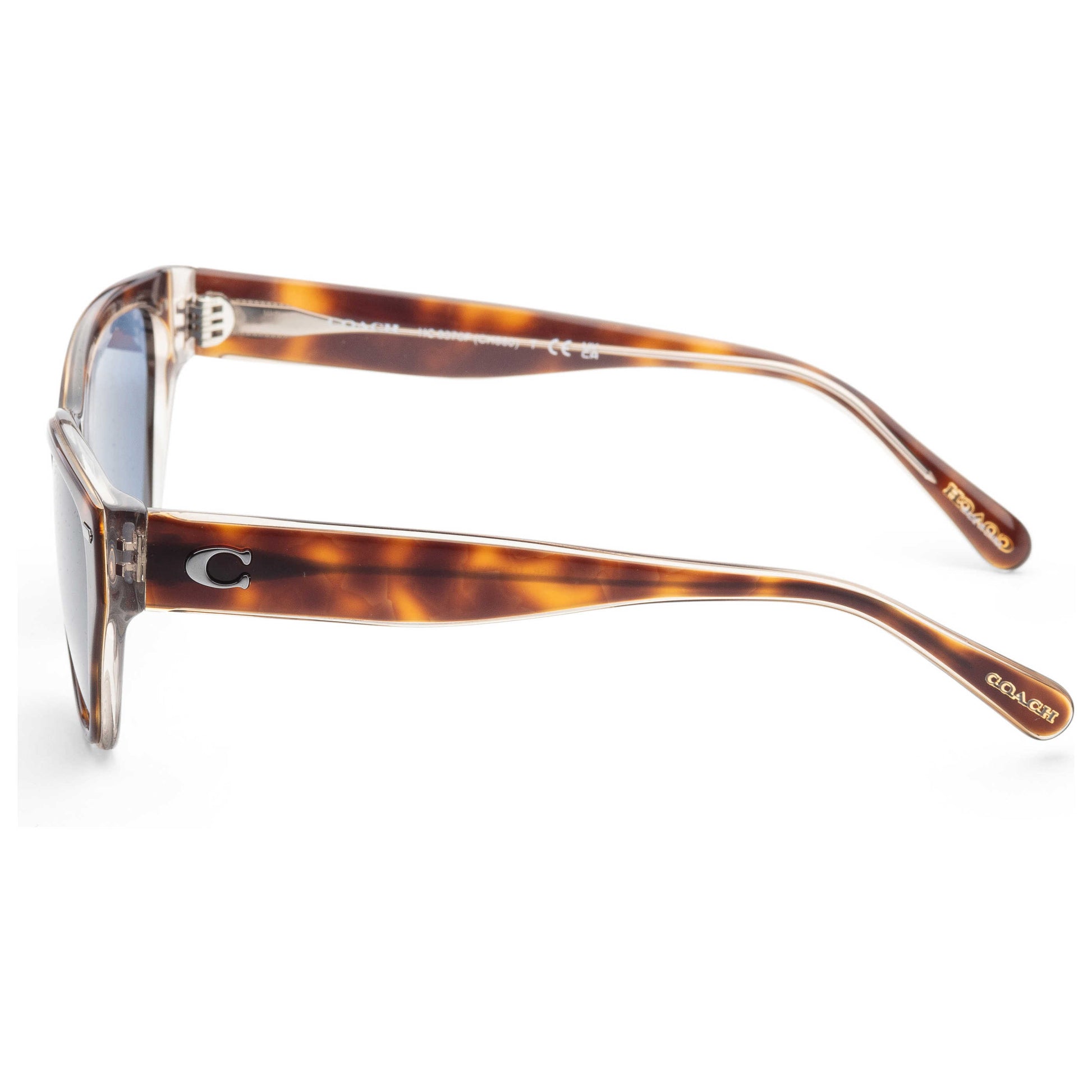 Left view of Coach Fashion Women's Sunglasses HC8370F-574280-56